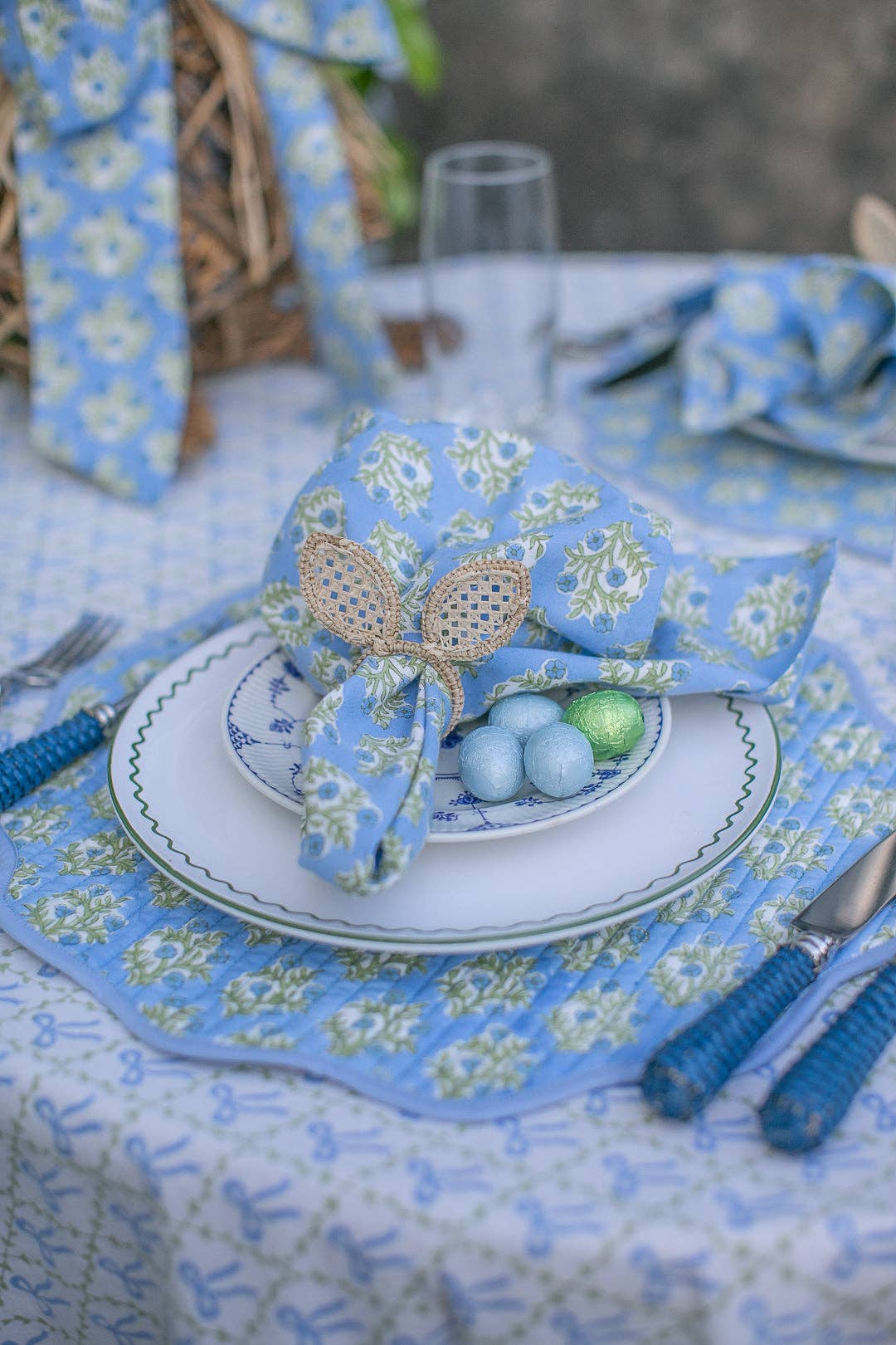 Emily Blue Placemats