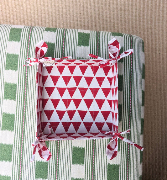 Sophie printed tray: 22x22cm